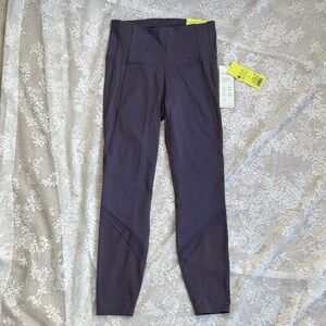 All in Motion Purple Leggings Tights Gym Work Out Pants Size Small